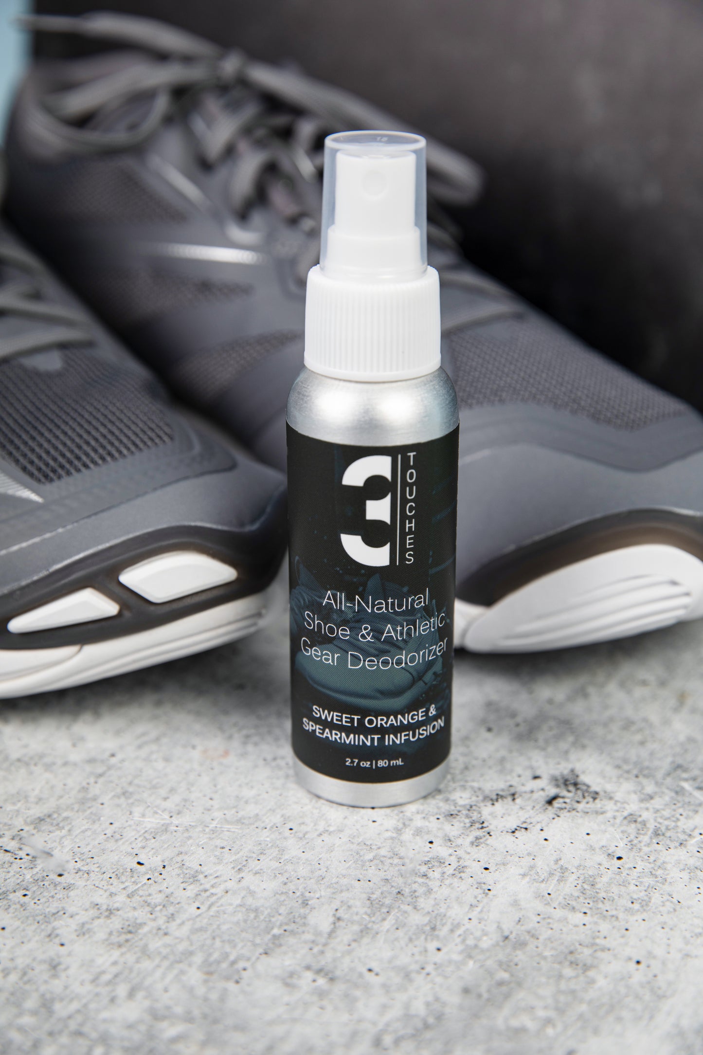 MADE FOR ATHLETES! - All Natural, Essential-Oil Based Shoe & Athletic Gear Deodorizer